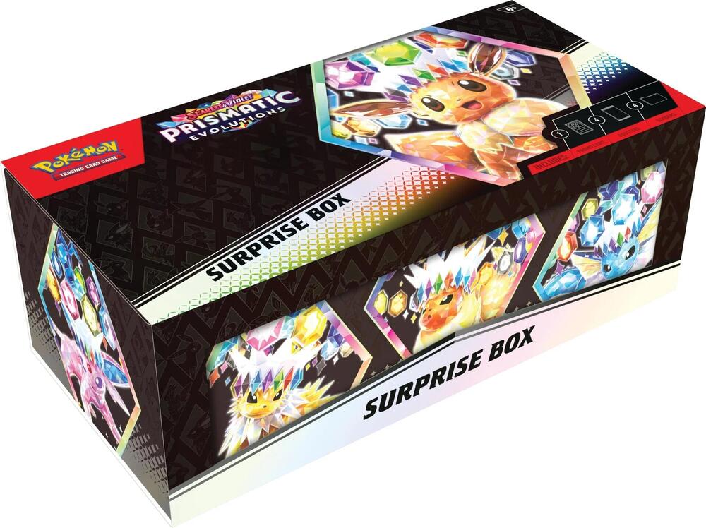 Pokemon Scarlet & Violet Prismatic Evolutions Surprise Box