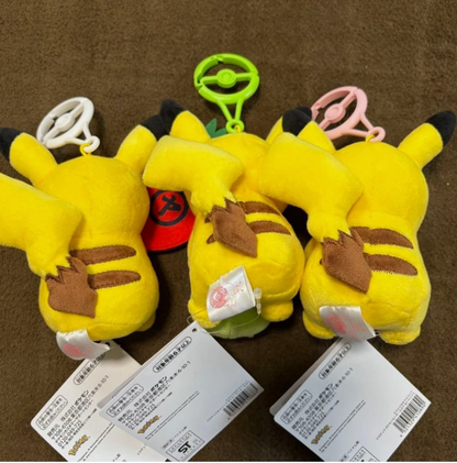 Pokemon Center Kagawa Limited Pikachu Set of 3 plush doll